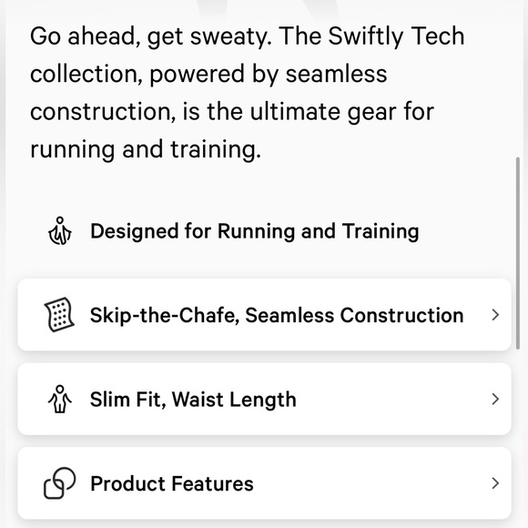 Swiftly Long sleeve running top - Picture 5 of 10